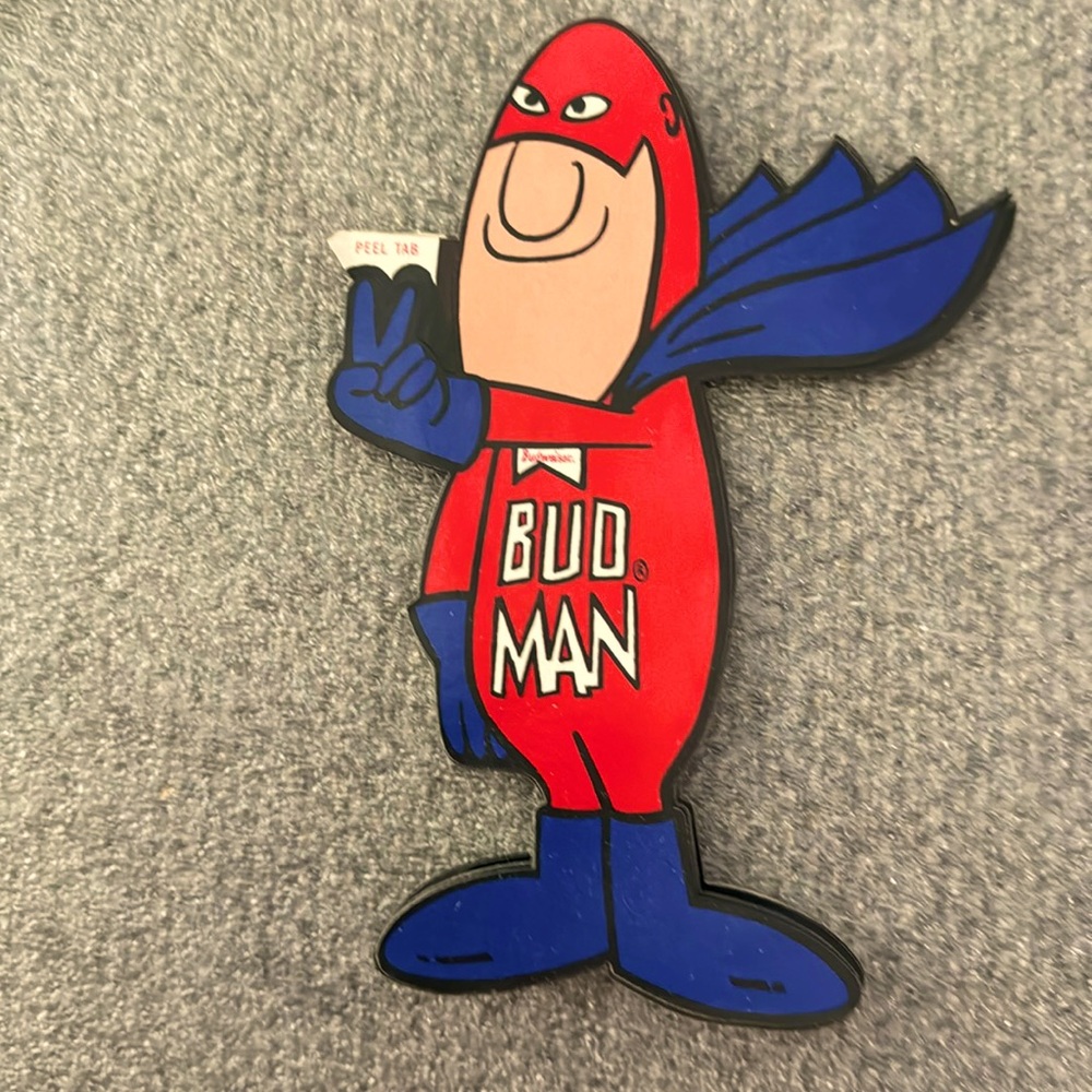 Budweiser Budman Sticker